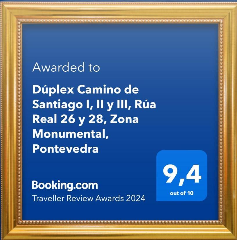 Duplex Camino De Santiago I, II Y Iii, Rua Real 26 Y 28, Zona Monumental, Pontevedra Apartment Exterior photo